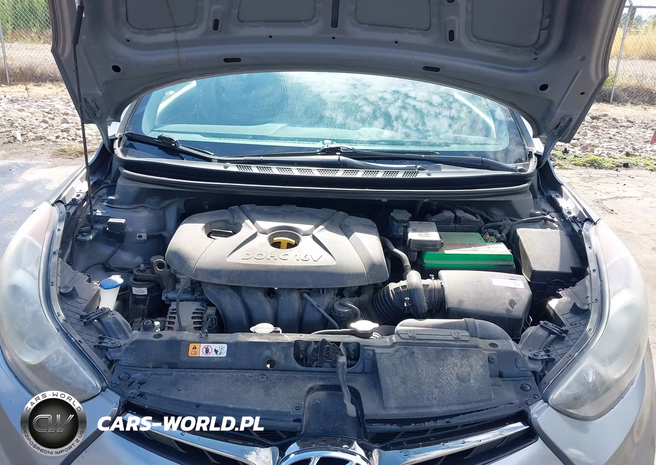 2013 Hyundai Elantra Gs VIN:KMHDH6AE0DU016992 - 10