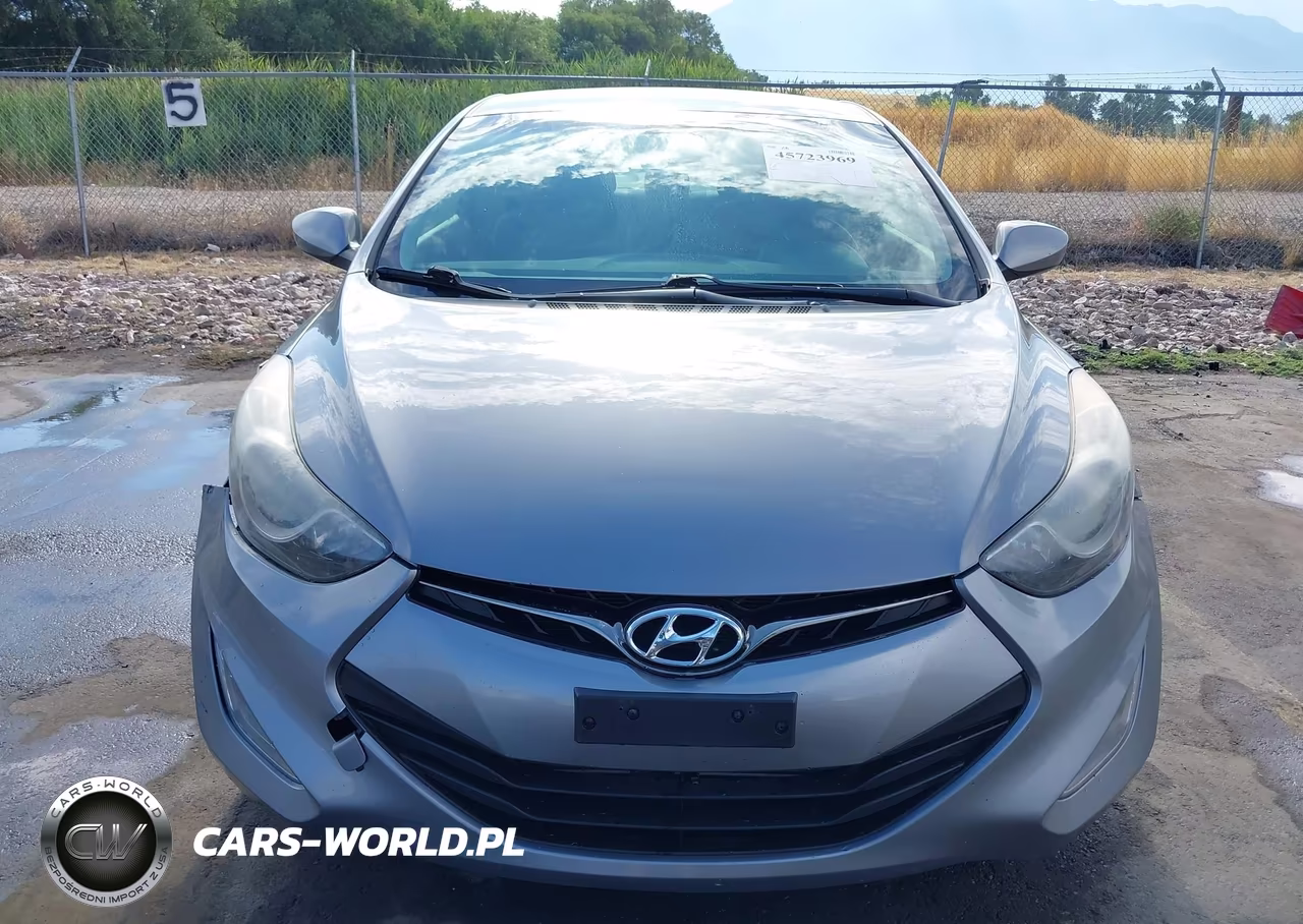 2013 Hyundai Elantra Gs VIN:KMHDH6AE0DU016992 - 12