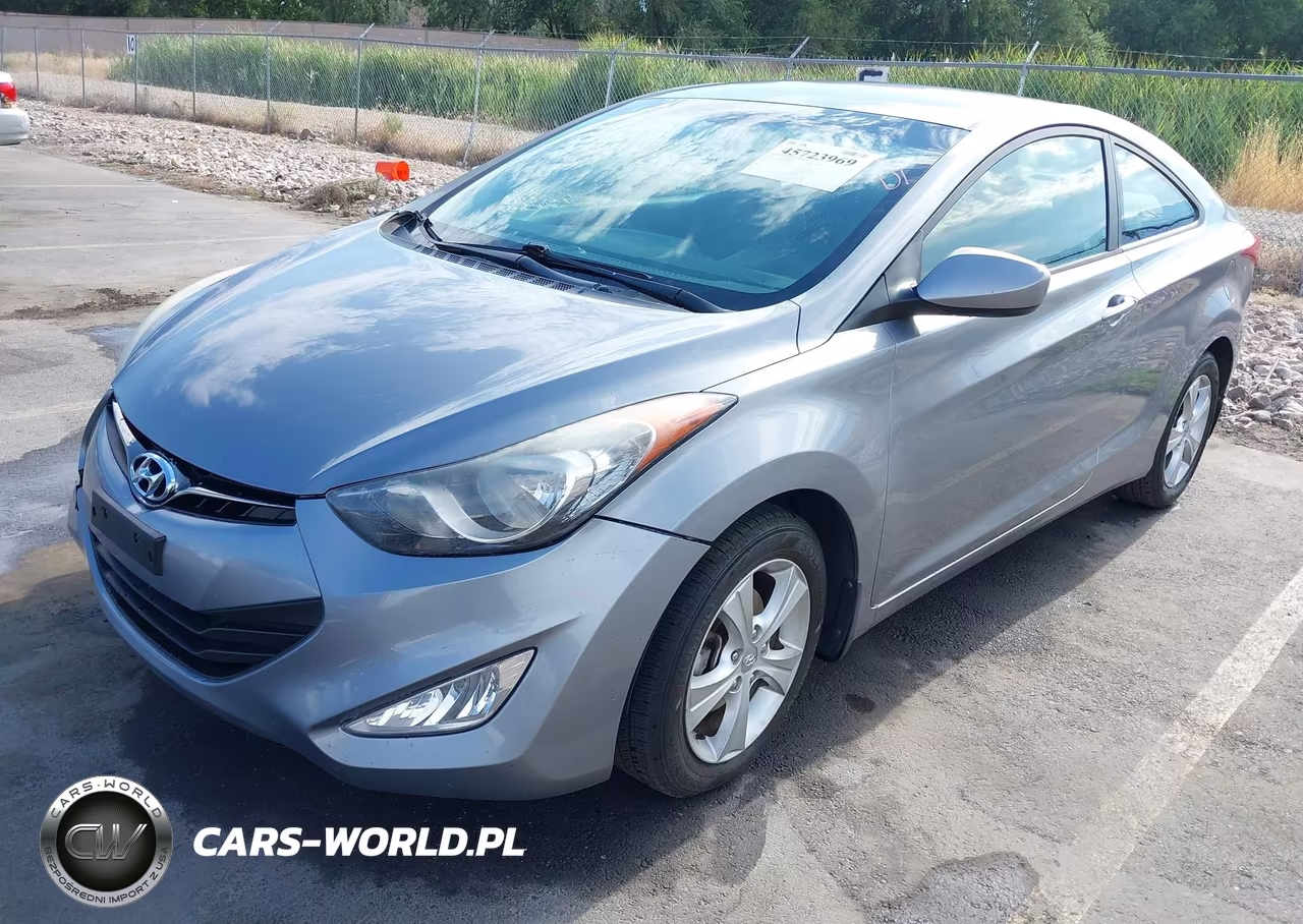 2013 Hyundai Elantra Gs VIN:KMHDH6AE0DU016992 - 2