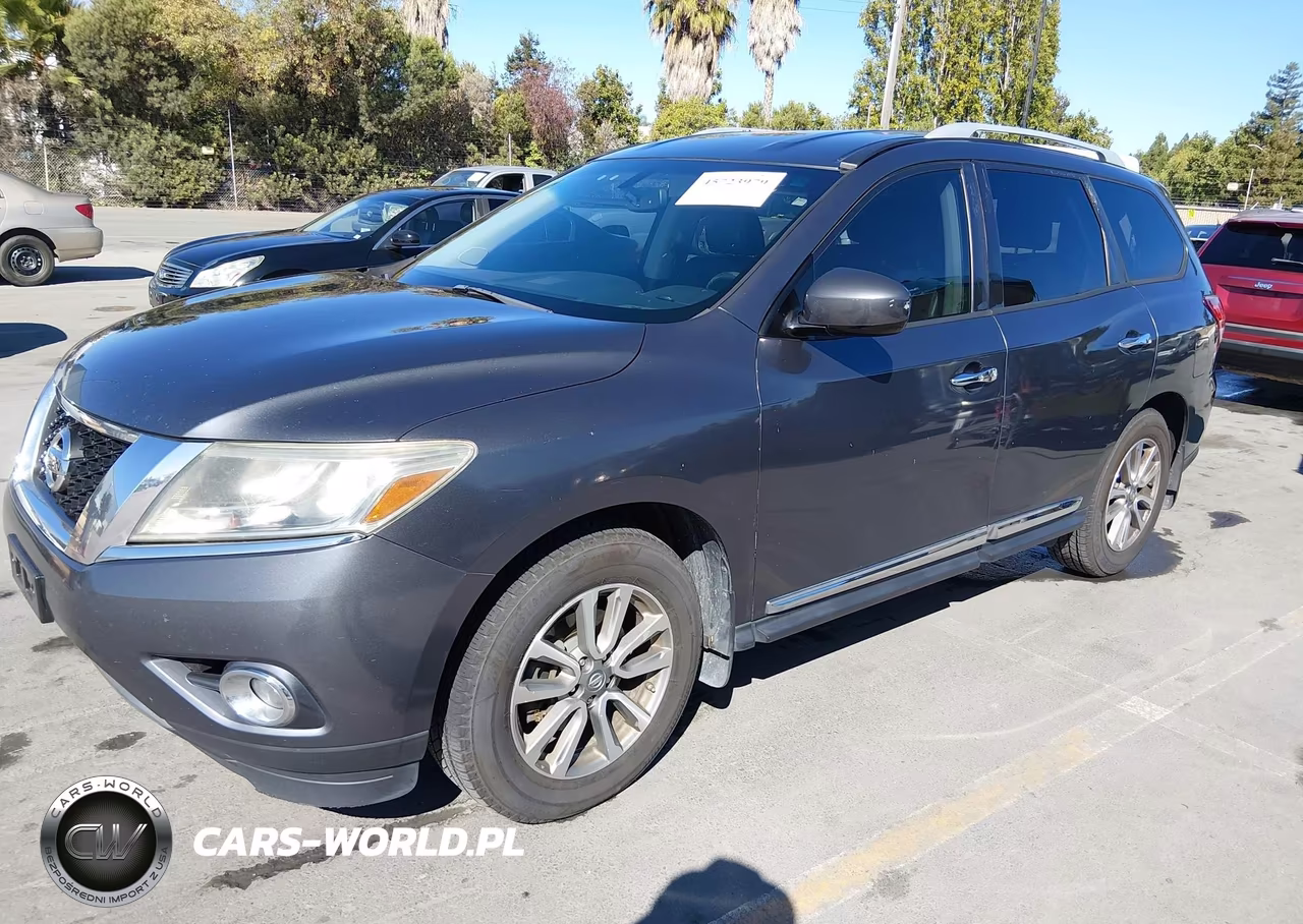 2014 Nissan Pathfinder Sl VIN:5N1AR2MN4EC635753 - 2