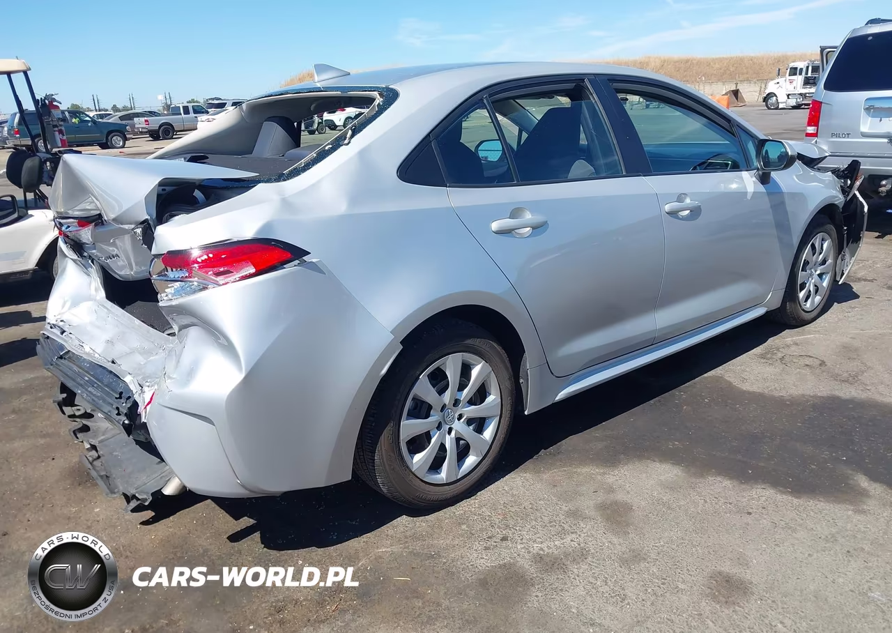 2022 Toyota Corolla Le VIN:5YFEPMAE4NP319501 - 4