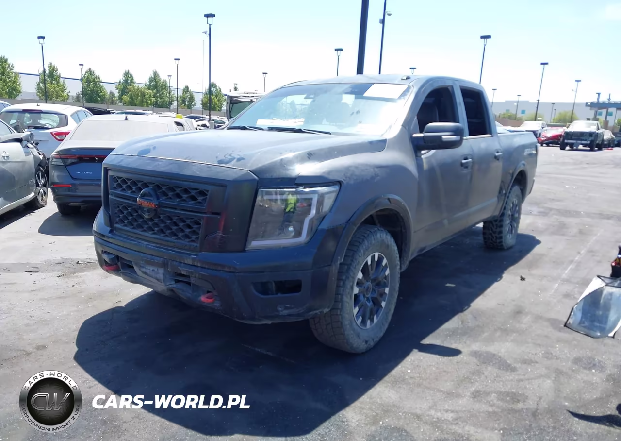 2021 Nissan Titan Pro-4X 4X4 VIN:1N6AA1ED3MN501487 - 2