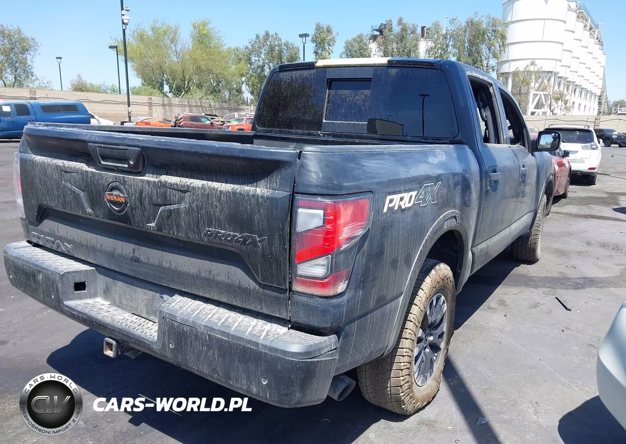 2021 Nissan Titan Pro-4X 4X4 VIN:1N6AA1ED3MN501487 - 4