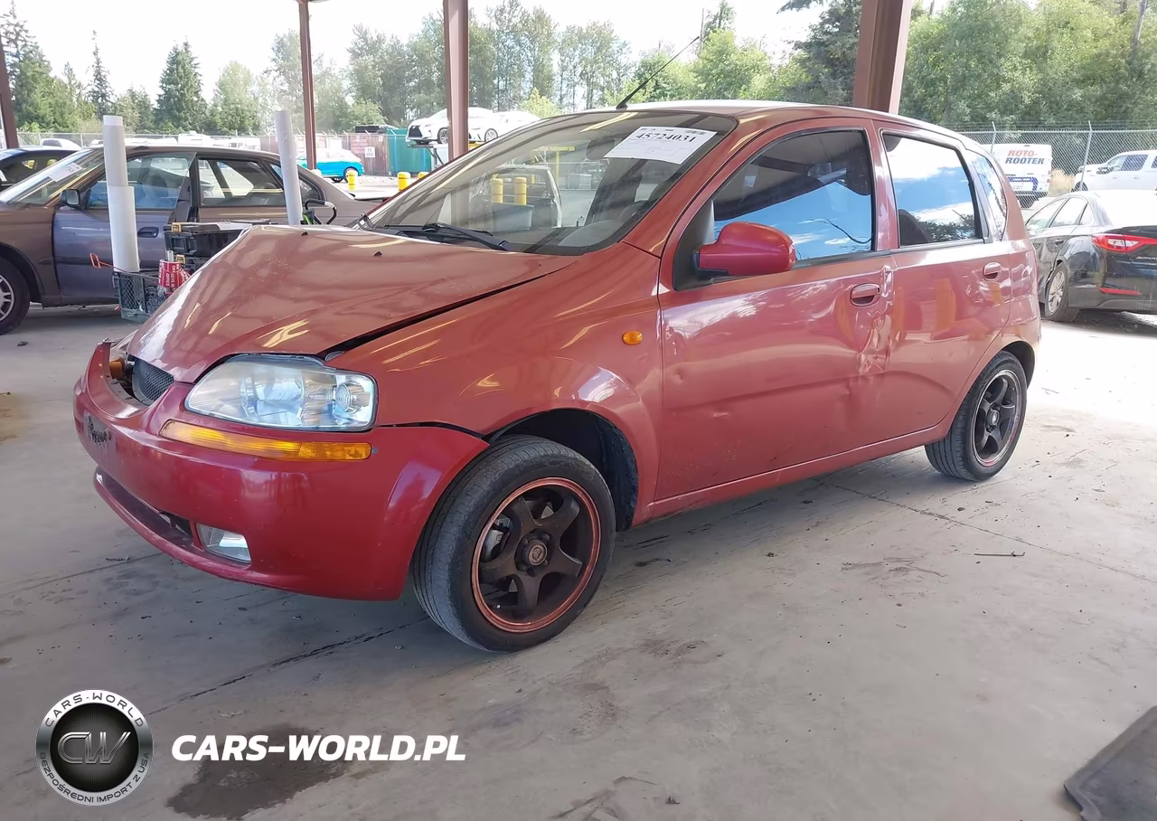 2005 Chevrolet Aveo VIN:KL1TD62665B347132 - 2