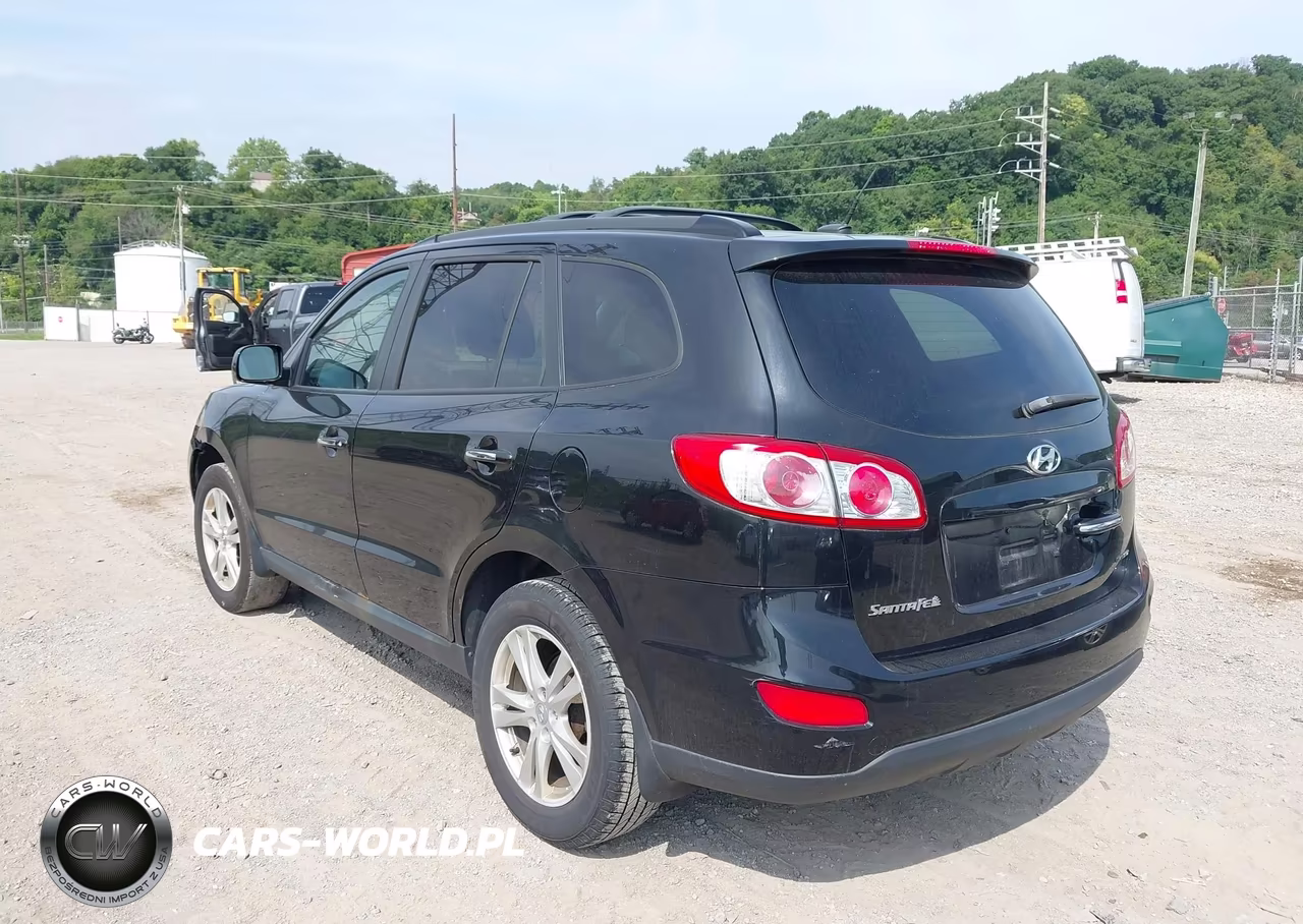 2012 Hyundai Santa Fe Limited V6 VIN:5XYZKDAGXCG095461 - 3