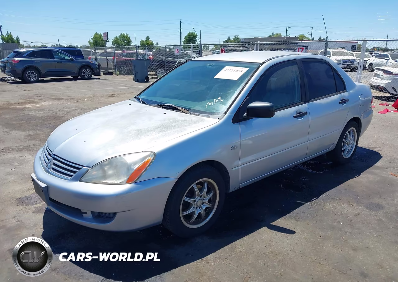 2006 Mitsubishi Lancer Es-Se VIN:JA3AJ26E56U011558 - 2