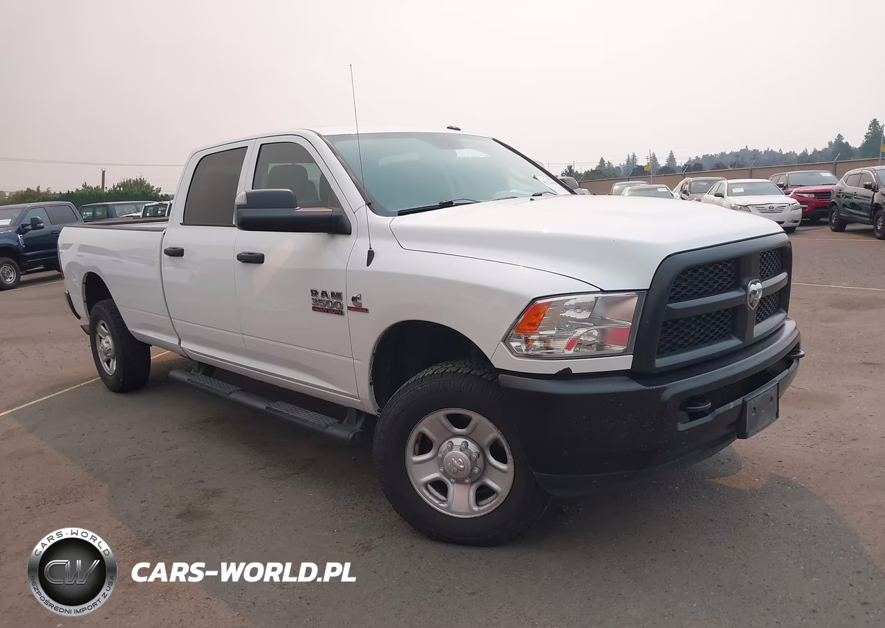2018 Ram 3500 Tradesman 4X4 8' Box