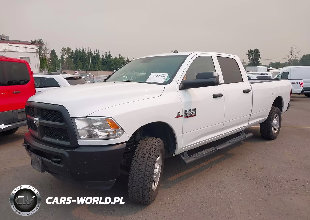 2018 Ram 3500 Tradesman 4X4 8' Box VIN:3C63R3GL6JG304846 - 2
