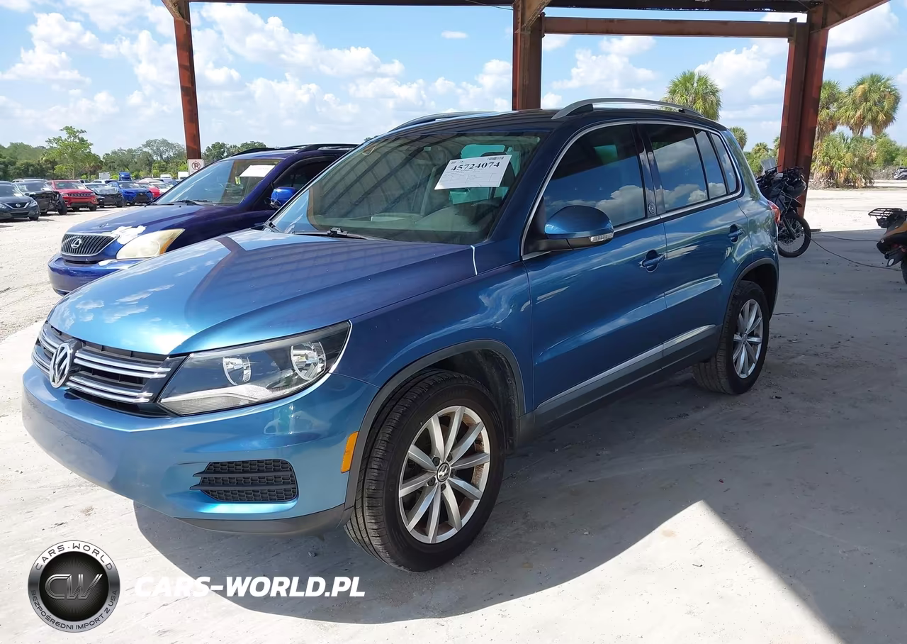 2017 Volkswagen Tiguan 2.0T Wolfsburg Edition VIN:WVGRV7AX2HW507841 - 2