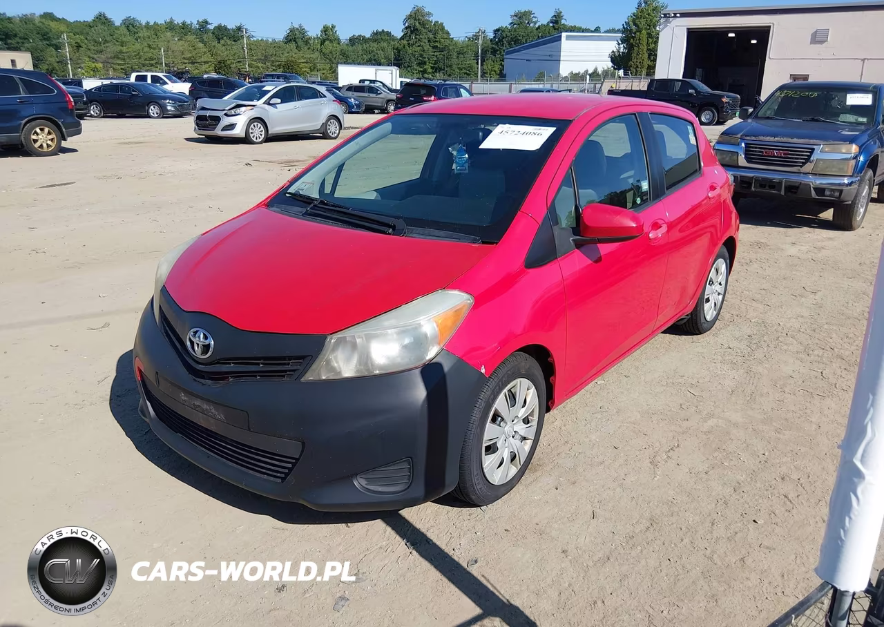 2014 Toyota Yaris Le (Tmc-Cbu Plant) VIN:JTDKTUD38ED576298 - 2