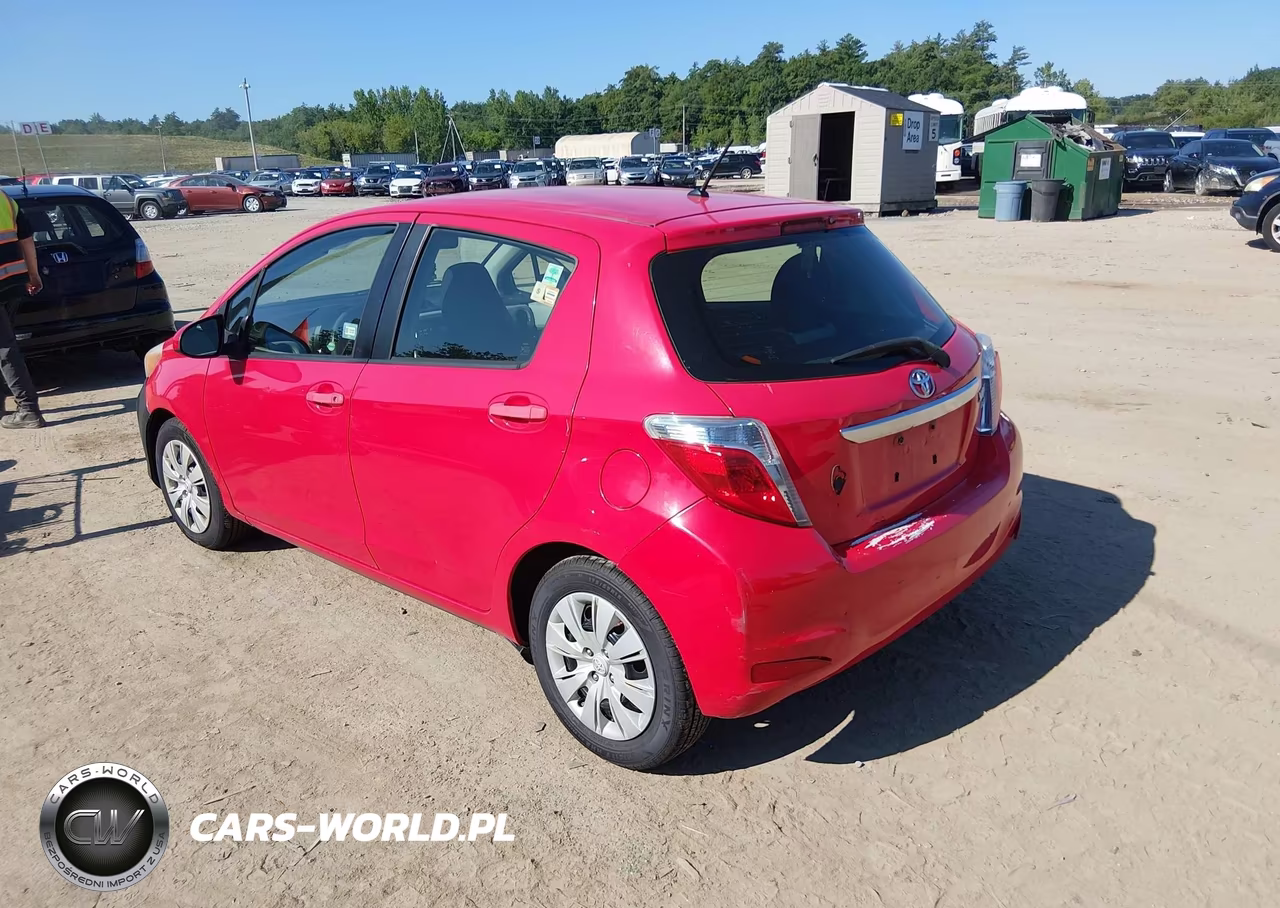 2014 Toyota Yaris Le (Tmc-Cbu Plant) VIN:JTDKTUD38ED576298 - 3