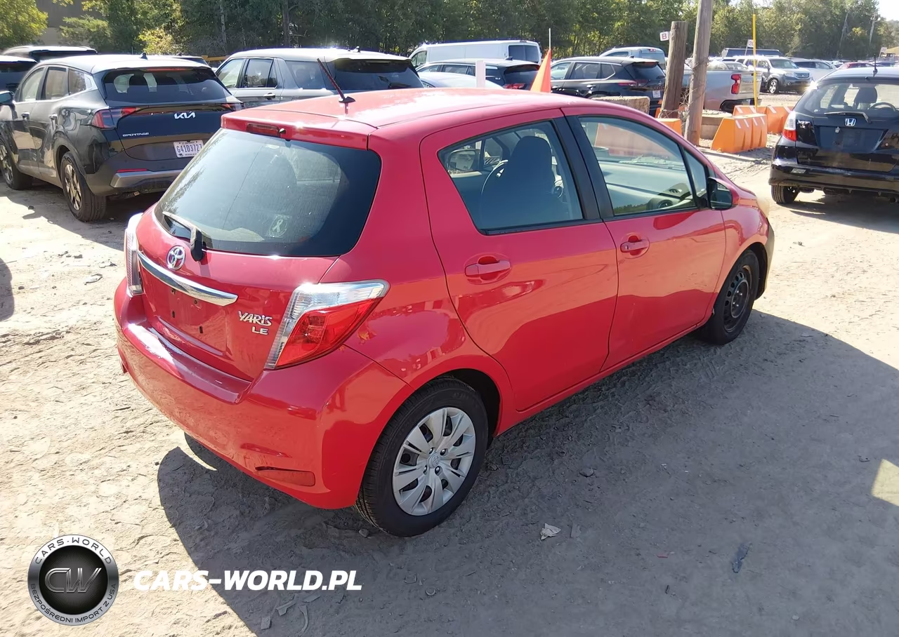 2014 Toyota Yaris Le (Tmc-Cbu Plant) VIN:JTDKTUD38ED576298 - 4