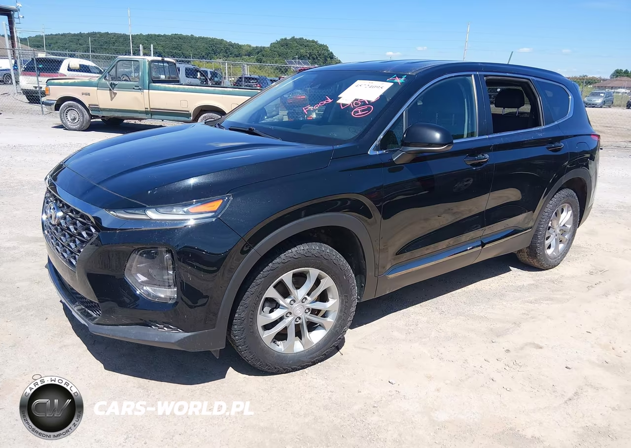 2019 Hyundai Santa Fe Se VIN:5NMS2CADXKH003206 - 2
