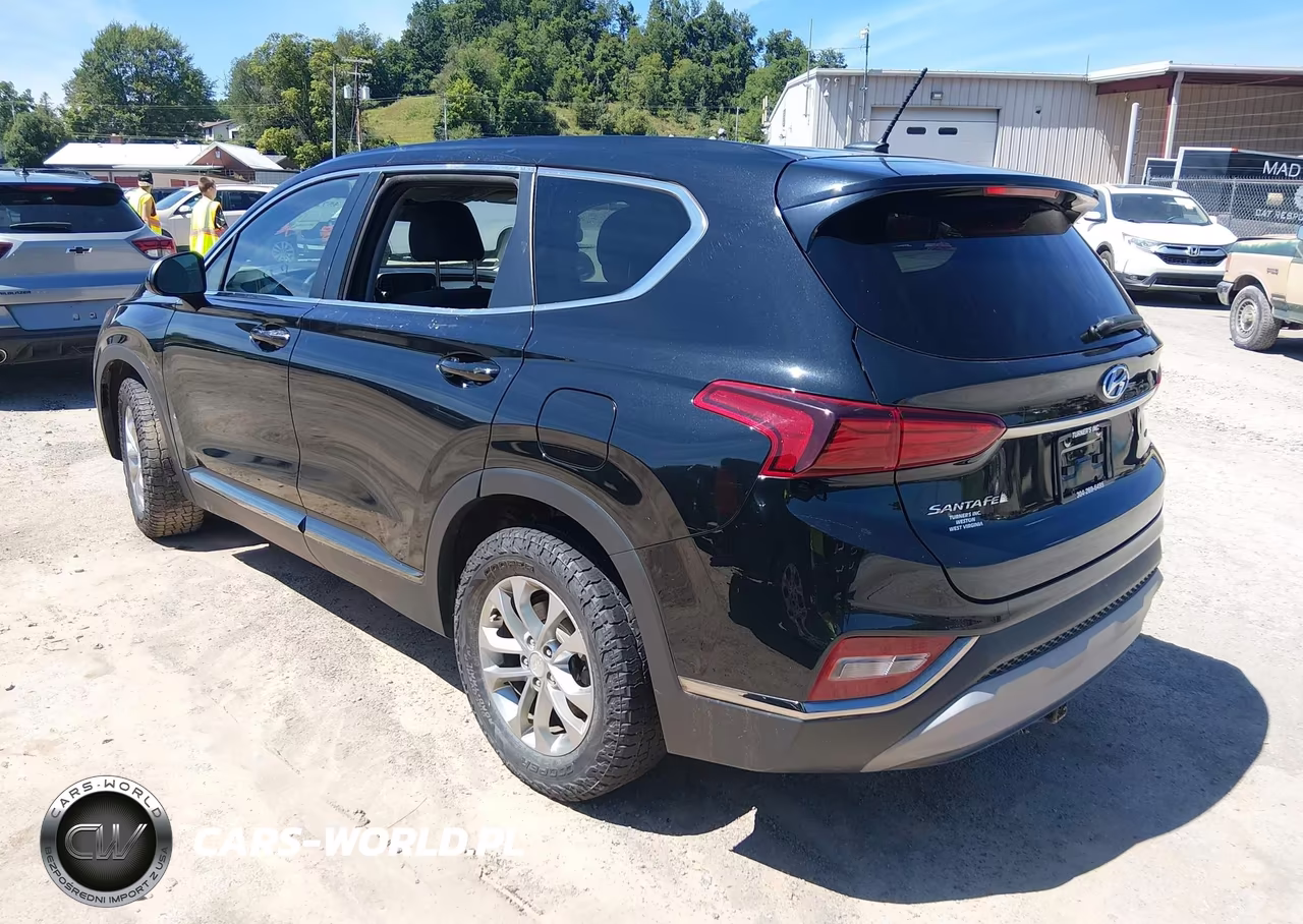 2019 Hyundai Santa Fe Se VIN:5NMS2CADXKH003206 - 3