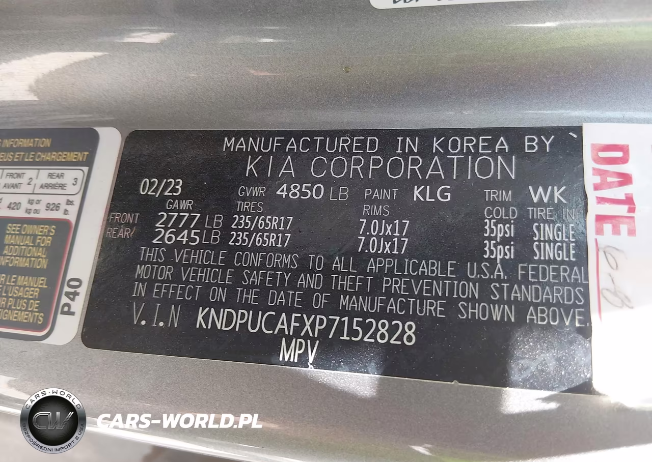 2023 Kia Sportage Lx VIN:KNDPUCAFXP7152828 - 9