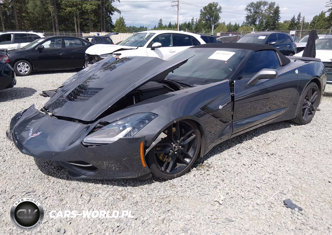 2014 Chevrolet Corvette Stingray Z51 VIN:1G1YL3D71E5122291 - 2