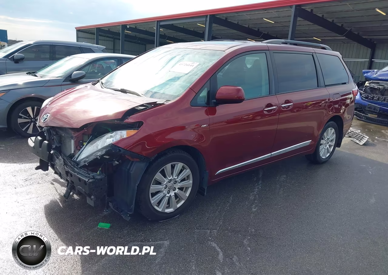 2017 Toyota Sienna Xle 7 Passenger VIN:5TDDZ3DC9HS161064 - 2