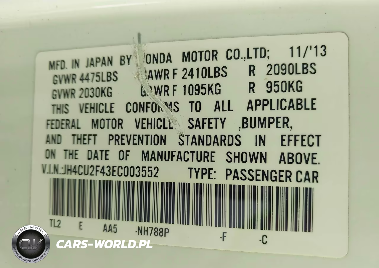 2014 Acura Tsx 2.4 VIN:JH4CU2F43EC003552 - 9