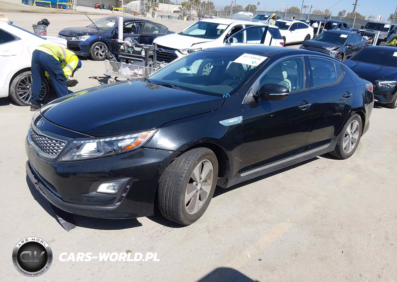 2014 Kia Optima Hybrid Ex VIN:KNAGN4AD8E5069826 - 2