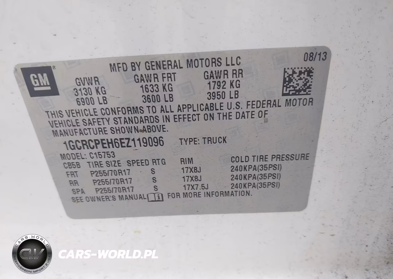 2014 Chevrolet Silverado 1500 Work Truck VIN:1GCRCPEH6EZ119096 - 9
