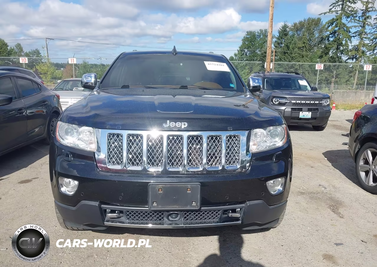 2013 Jeep Grand Cherokee Overland Summit VIN:1C4RJFCG2DC654504 - 13