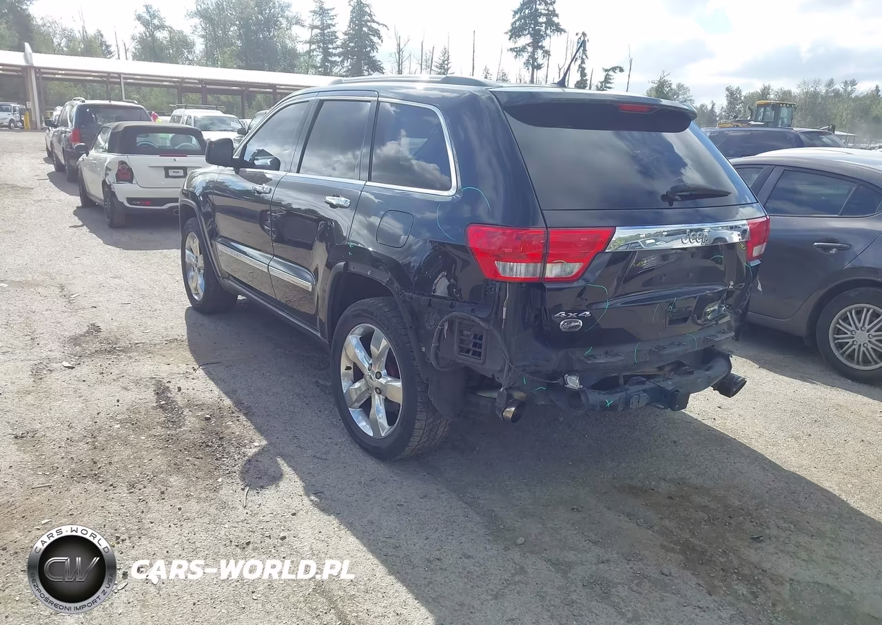 2013 Jeep Grand Cherokee Overland Summit VIN:1C4RJFCG2DC654504 - 3