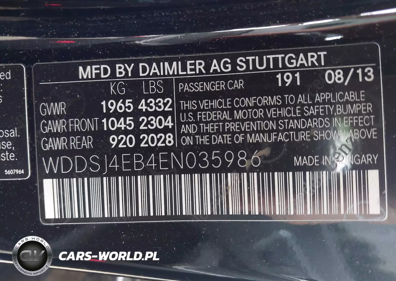 2014 Mercedes-Benz Cla 250 VIN:WDDSJ4EB4EN035986 - 9