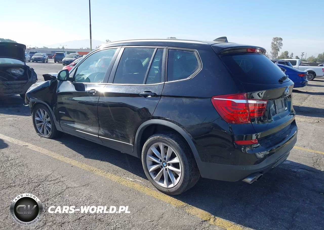 2017 BMW X3 Sdrive28I VIN:5UXWZ7C38H0V86830 - 3