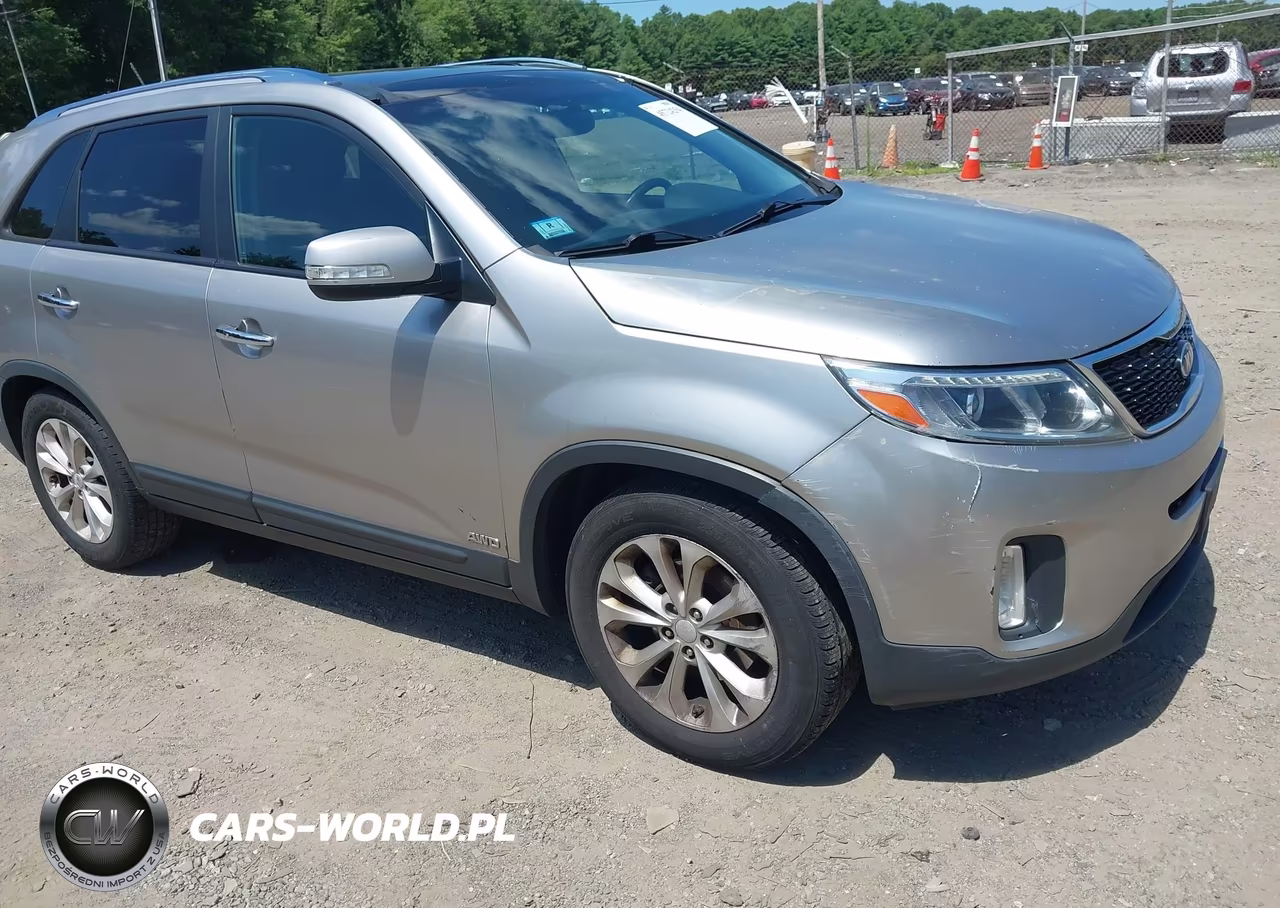 2014 Kia Sorento Ex V6 VIN:5XYKUDA77EG491152 - 1