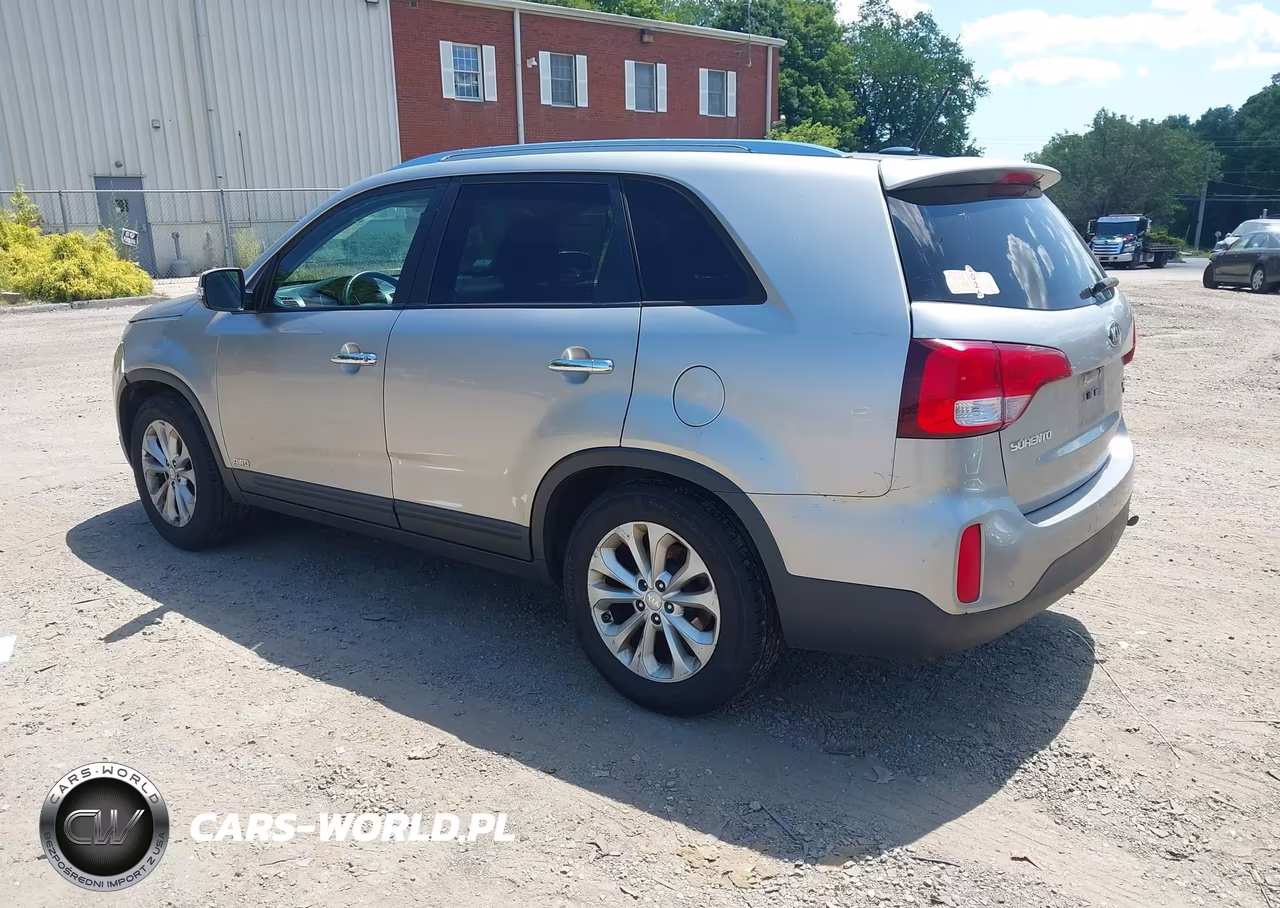 2014 Kia Sorento Ex V6 VIN:5XYKUDA77EG491152 - 3
