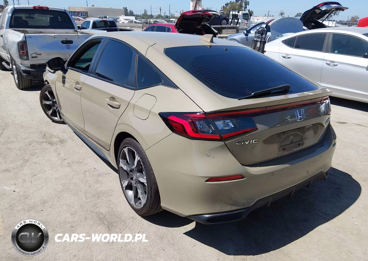 2025 Honda Civic Hybrid Sport Touring VIN:JHMFL4H94SX004749 - 3
