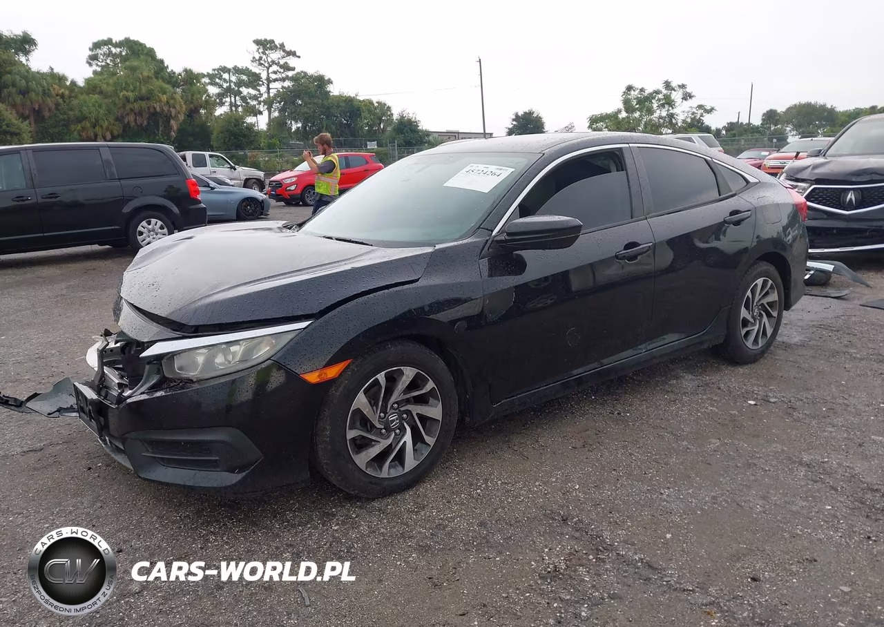 2018 Honda Civic Ex VIN:19XFC2F71JE031221 - 2