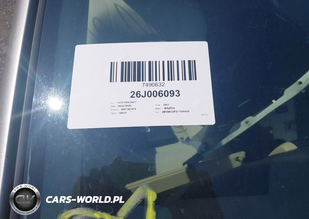 2007 Mazda Mazda3 I VIN:JM1BK32F671690430 - 13