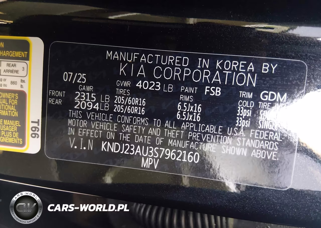 2025 Kia Soul Lx VIN:KNDJ23AU3S7962160 - 9