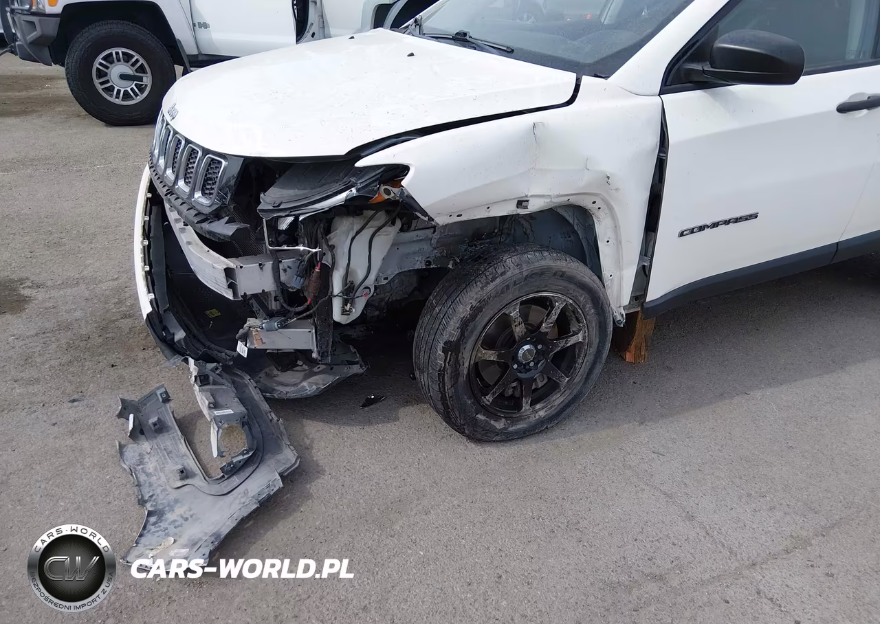2018 Jeep Compass Sport Fwd VIN:3C4NJCABXJT255182 - 13