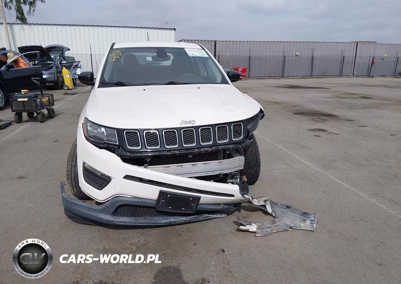 2018 Jeep Compass Sport Fwd VIN:3C4NJCABXJT255182 - 15