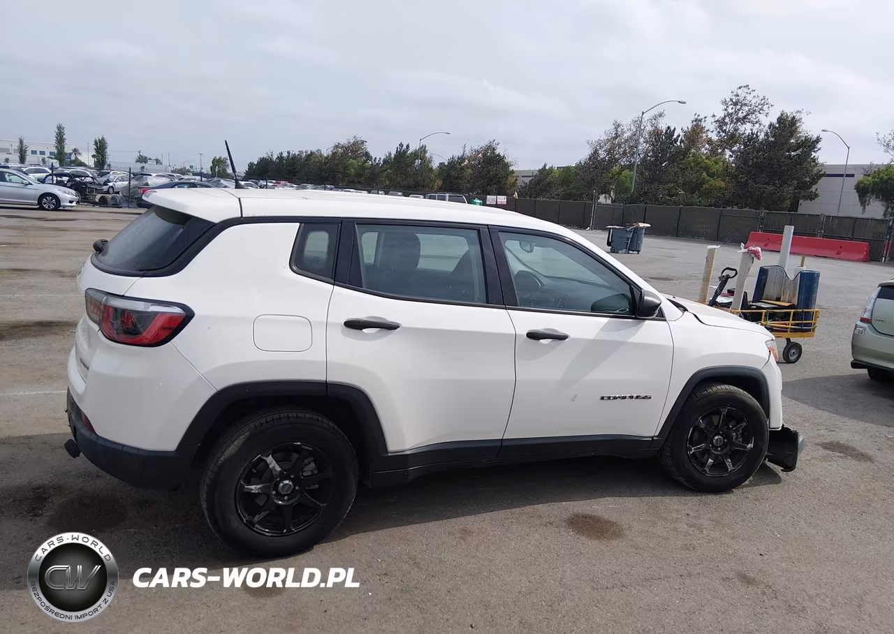 2018 Jeep Compass Sport Fwd VIN:3C4NJCABXJT255182 - 16