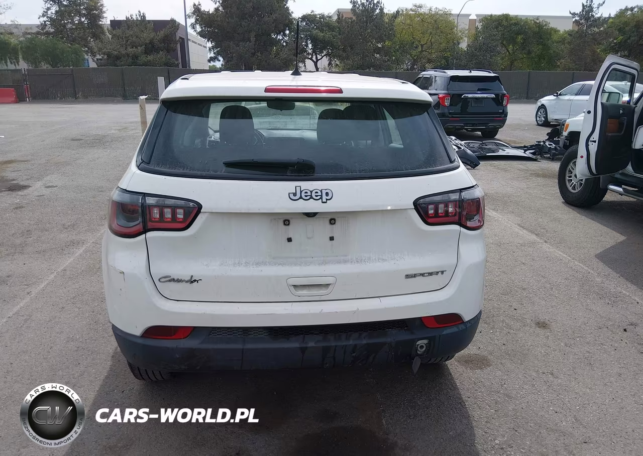 2018 Jeep Compass Sport Fwd VIN:3C4NJCABXJT255182 - 19
