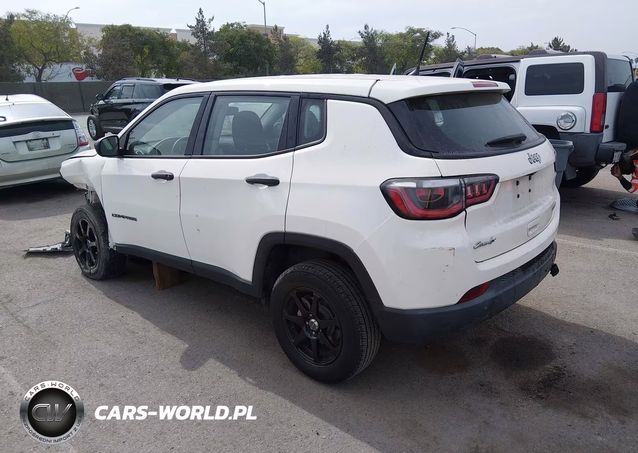 2018 Jeep Compass Sport Fwd VIN:3C4NJCABXJT255182 - 3