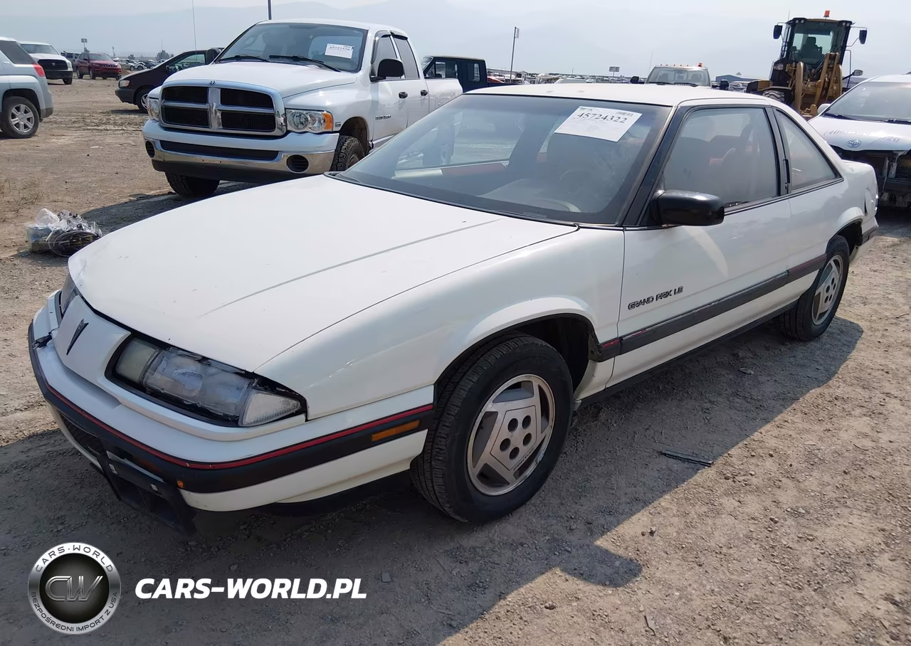 1990 Pontiac Grand Prix Le VIN:1G2WJ14T3LF305399 - 2