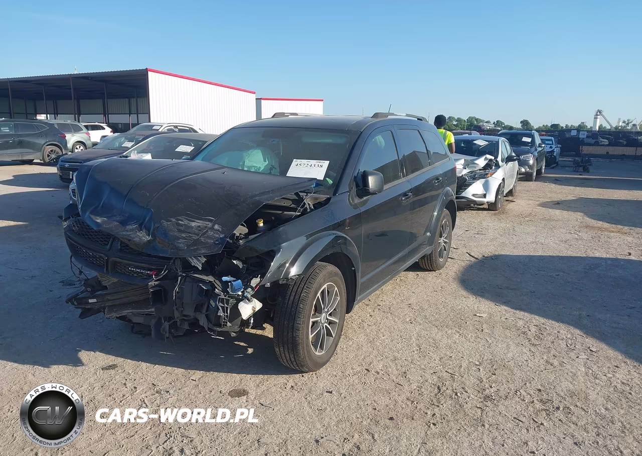 2018 Dodge Journey Se VIN:3C4PDCAB2JT363599 - 2