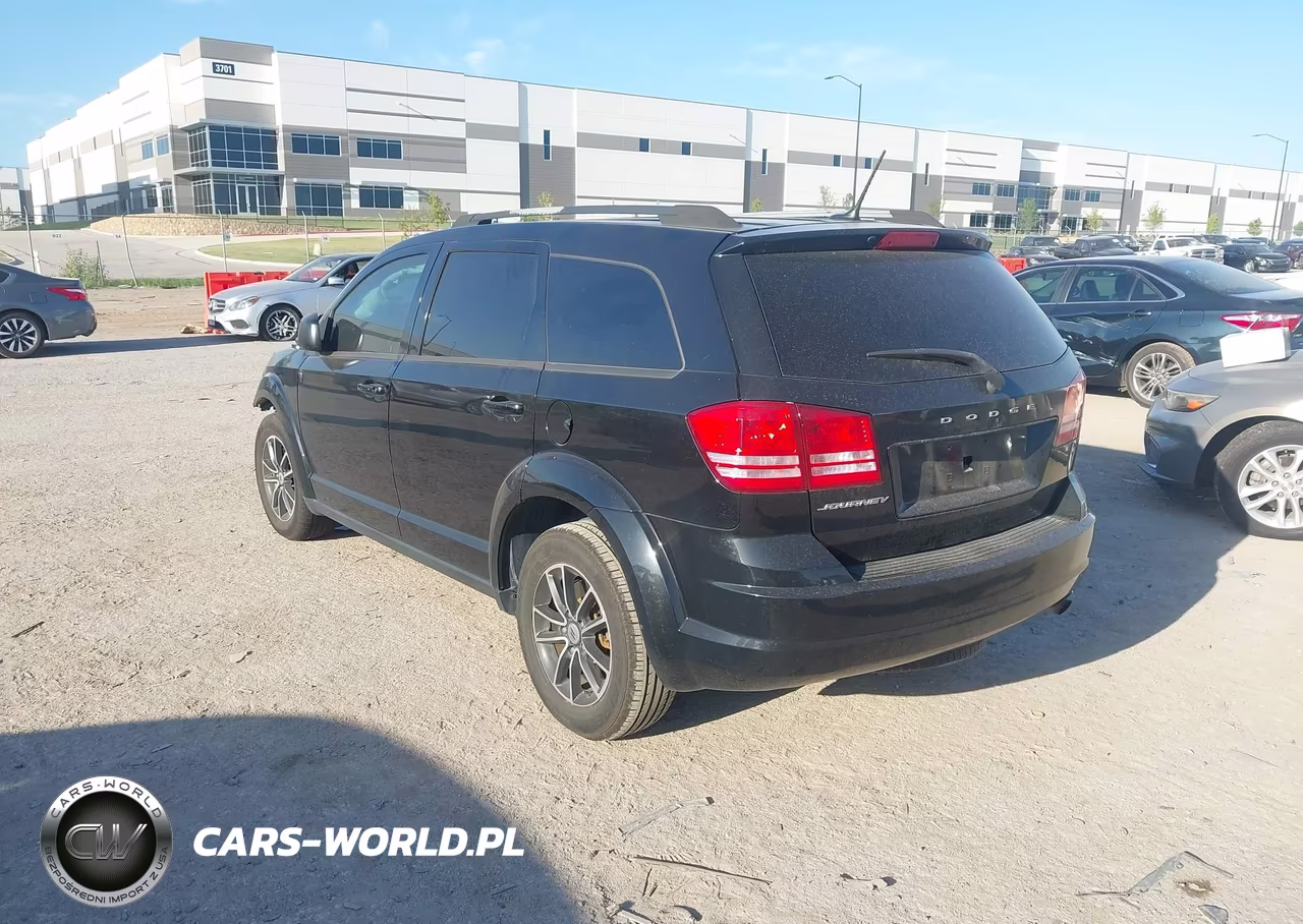 2018 Dodge Journey Se VIN:3C4PDCAB2JT363599 - 3