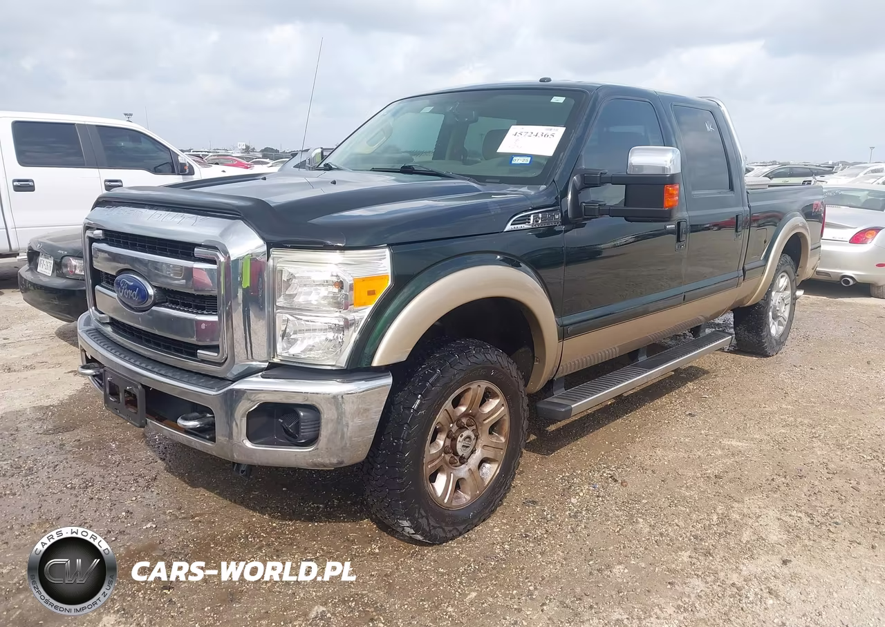 2013 Ford Super Duty F-250 Srw Lariat VIN:1FT7W2B67DEA49229 - 2