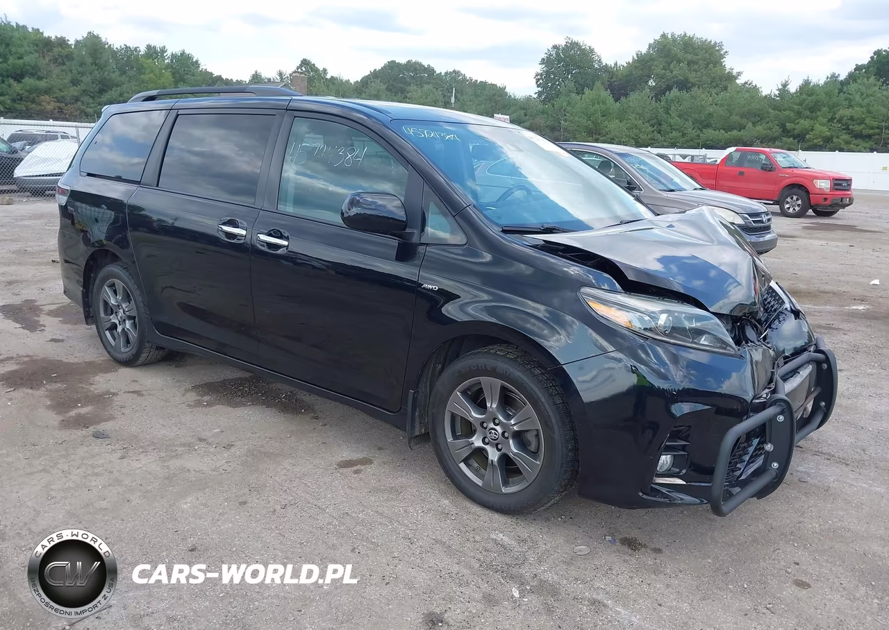 2019 Toyota Sienna Se VIN:5TDEZ3DC9KS212025 - 1