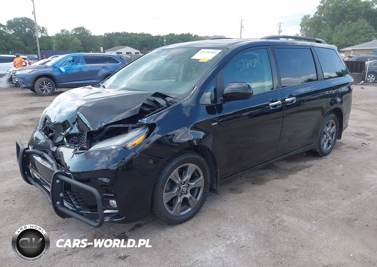 2019 Toyota Sienna Se VIN:5TDEZ3DC9KS212025 - 2