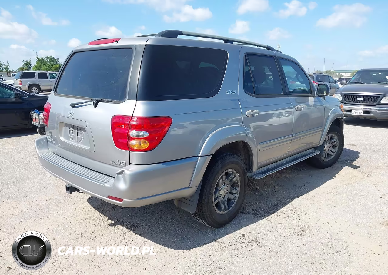 2003 Toyota Sequoia Sr5 V8 VIN:5TDZT34A93S195469 - 4