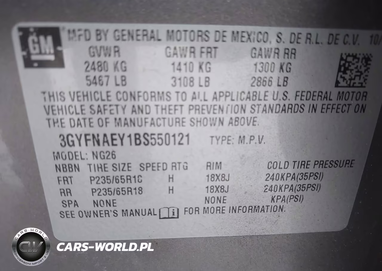 2011 Cadillac Srx Luxury Collection VIN:3GYFNAEY1BS550121 - 9