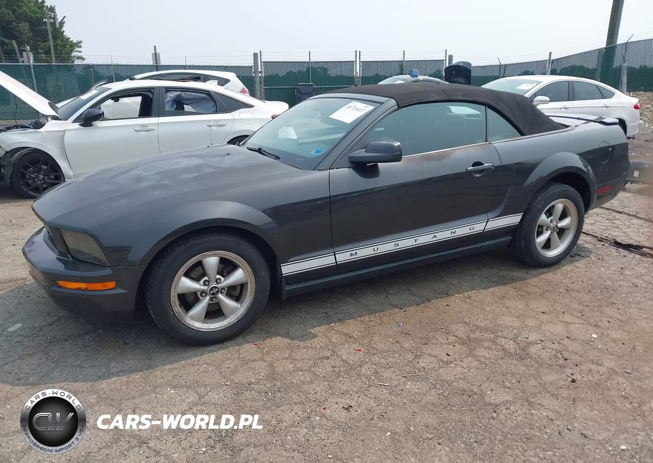 2007 Ford Mustang V6 Deluxe-V6 Premium VIN:1ZVHT84N475356105 - 2