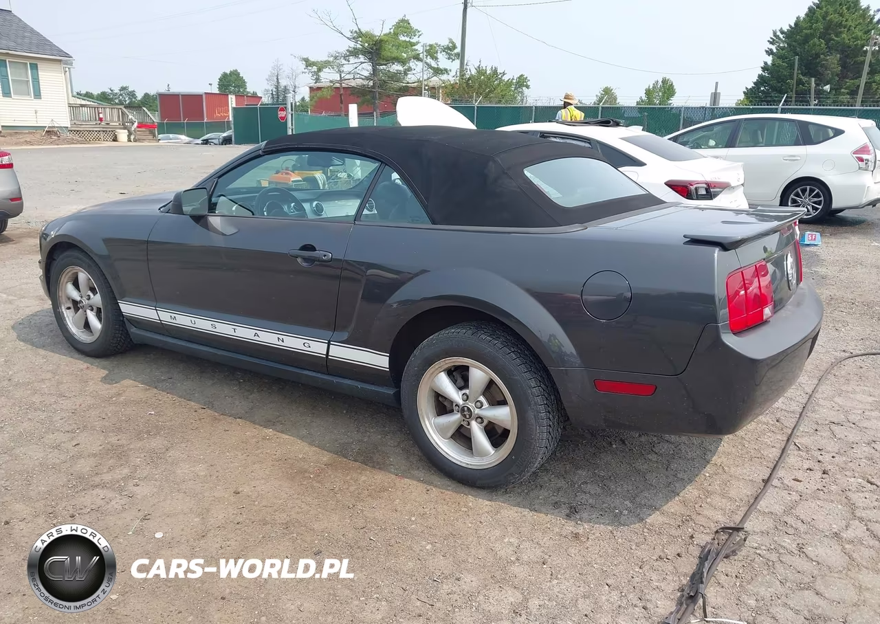 2007 Ford Mustang V6 Deluxe-V6 Premium VIN:1ZVHT84N475356105 - 3