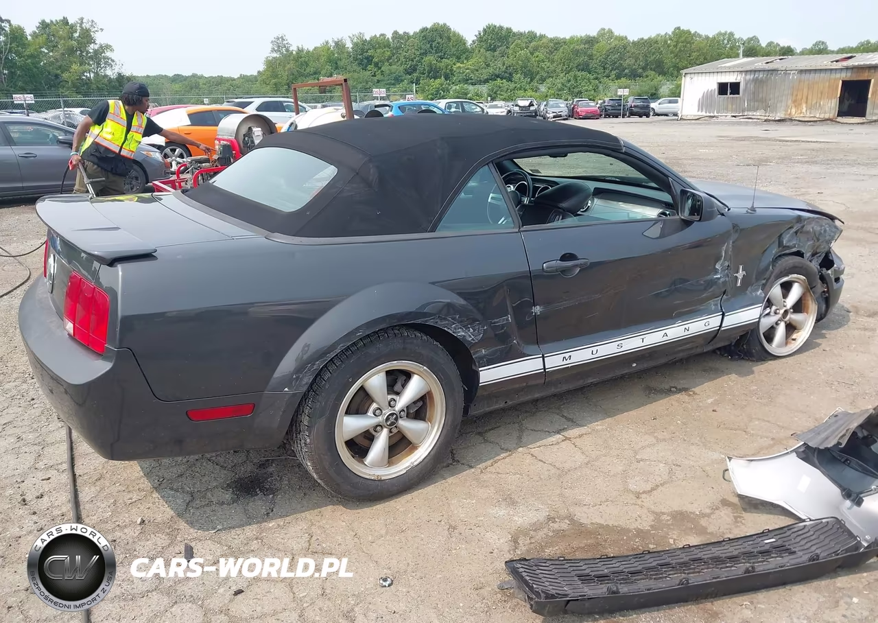 2007 Ford Mustang V6 Deluxe-V6 Premium VIN:1ZVHT84N475356105 - 4